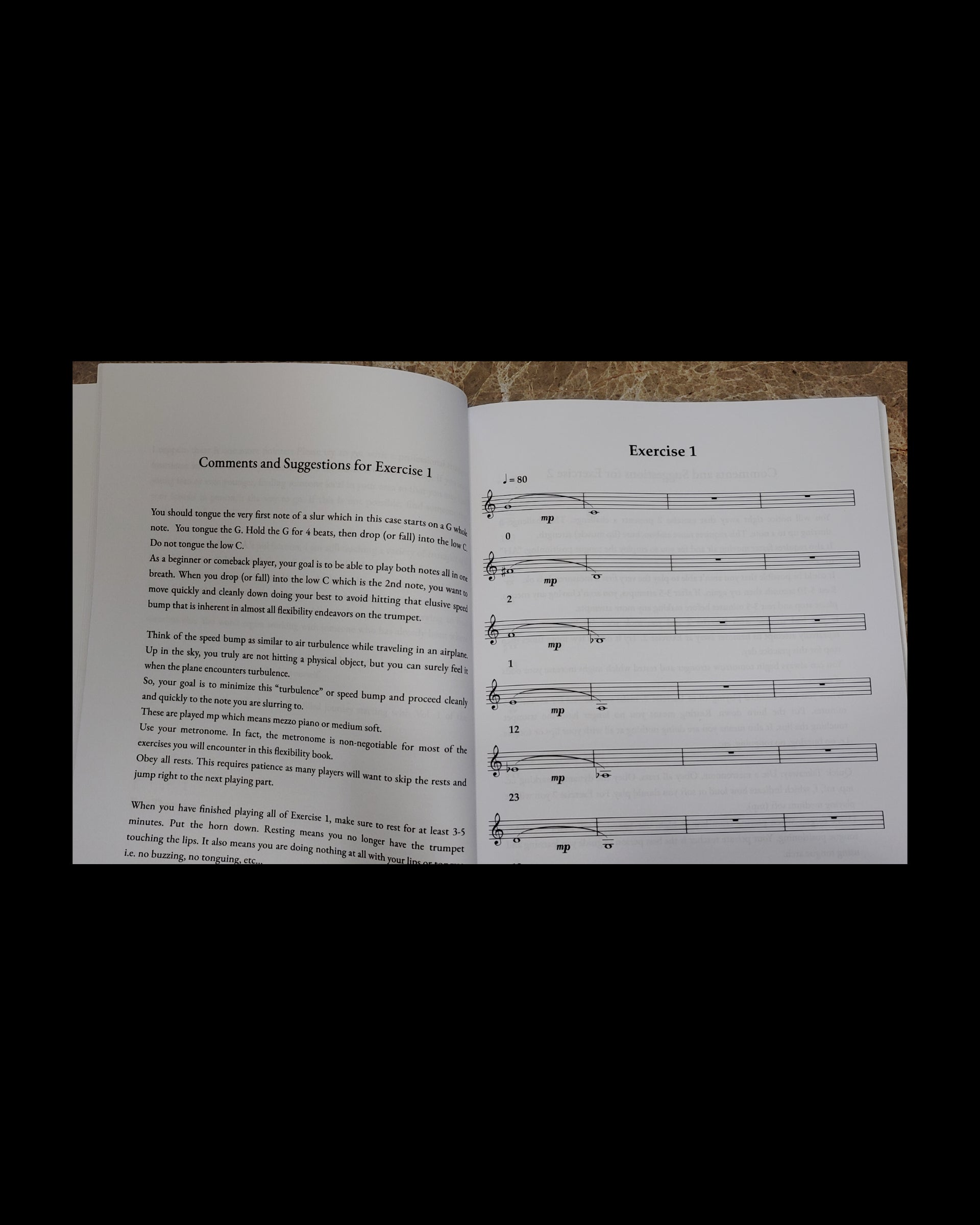 Thompson Flexibility Studies Vol. 1 (trumpet book)