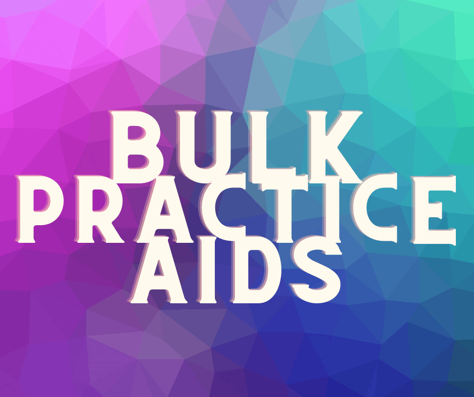 BULK PRACTICE AIDS - TUBA