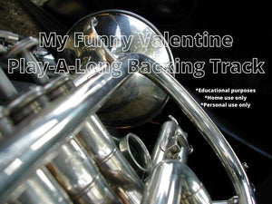 My Funny Valentine backing track play-a-long