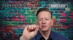 SIZZLE*PULL Embouchure Strengthening Device for Brass Players - Trumpetsizzle