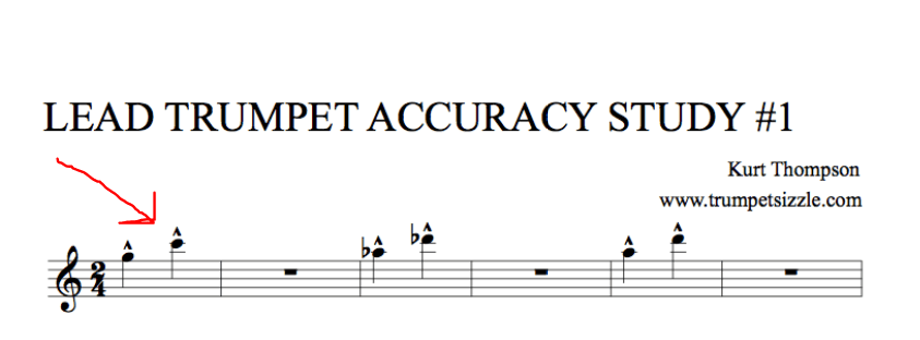 Lead Trumpet Accuracy Studies Sheet Music - Trumpetsizzle