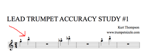 Lead Trumpet Accuracy Studies Sheet Music - Trumpetsizzle