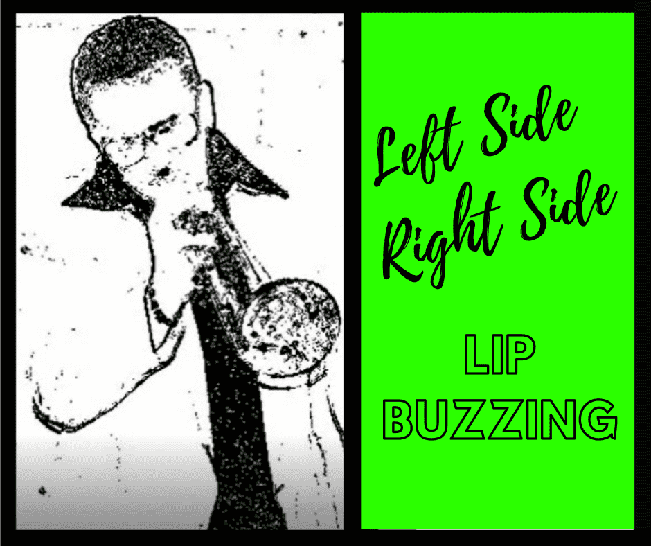 Left and  Right  Side  Lip  Buzzing (advanced) - 5 Minute Tutorial - Trumpetsizzle