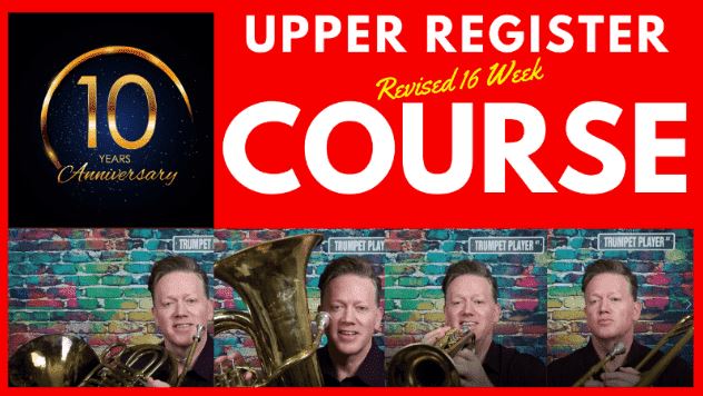 2019 Revised 16 Week Upper Register Course "FULL COURSE LITE" 8 Review Lessons "Live" with Kurt - Trumpetsizzle