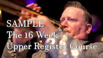 Sample from Kurt Thompson's Original 16 Week Upper Register Course for all brass musicians (2009) - Trumpetsizzle